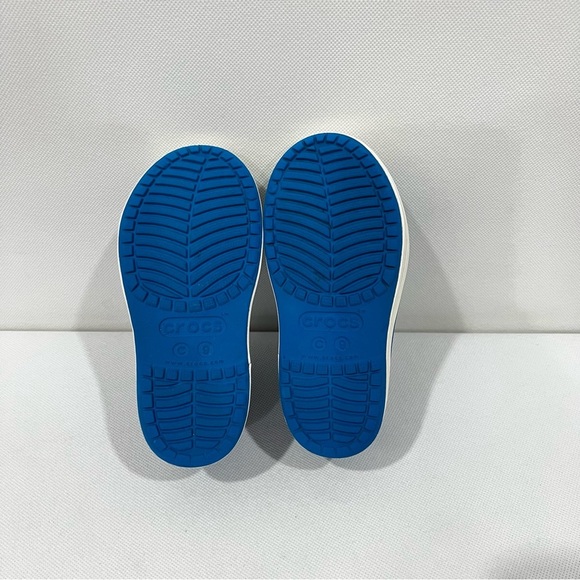 Crocs Slip-On Shoes Kids Size 9 Blue Waterproof Lightweight - Picture 7 of 7